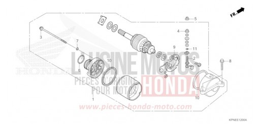 MOTORINO AVVIAMENTO GLR1251WHH di 2017